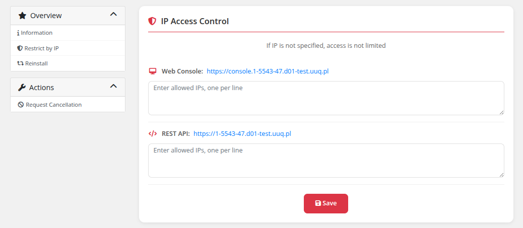 IP Access Control