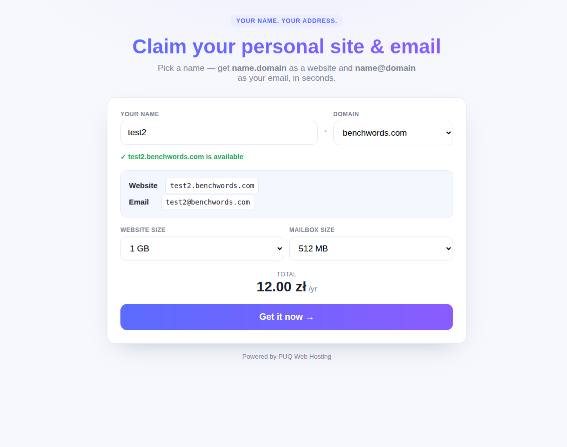 Widget — available name