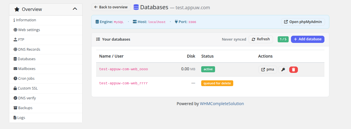 Databases