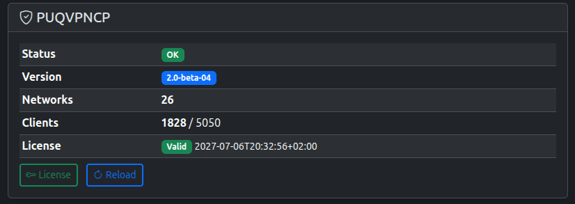 PUQVPNCP status card