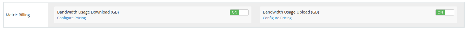Metric Billing