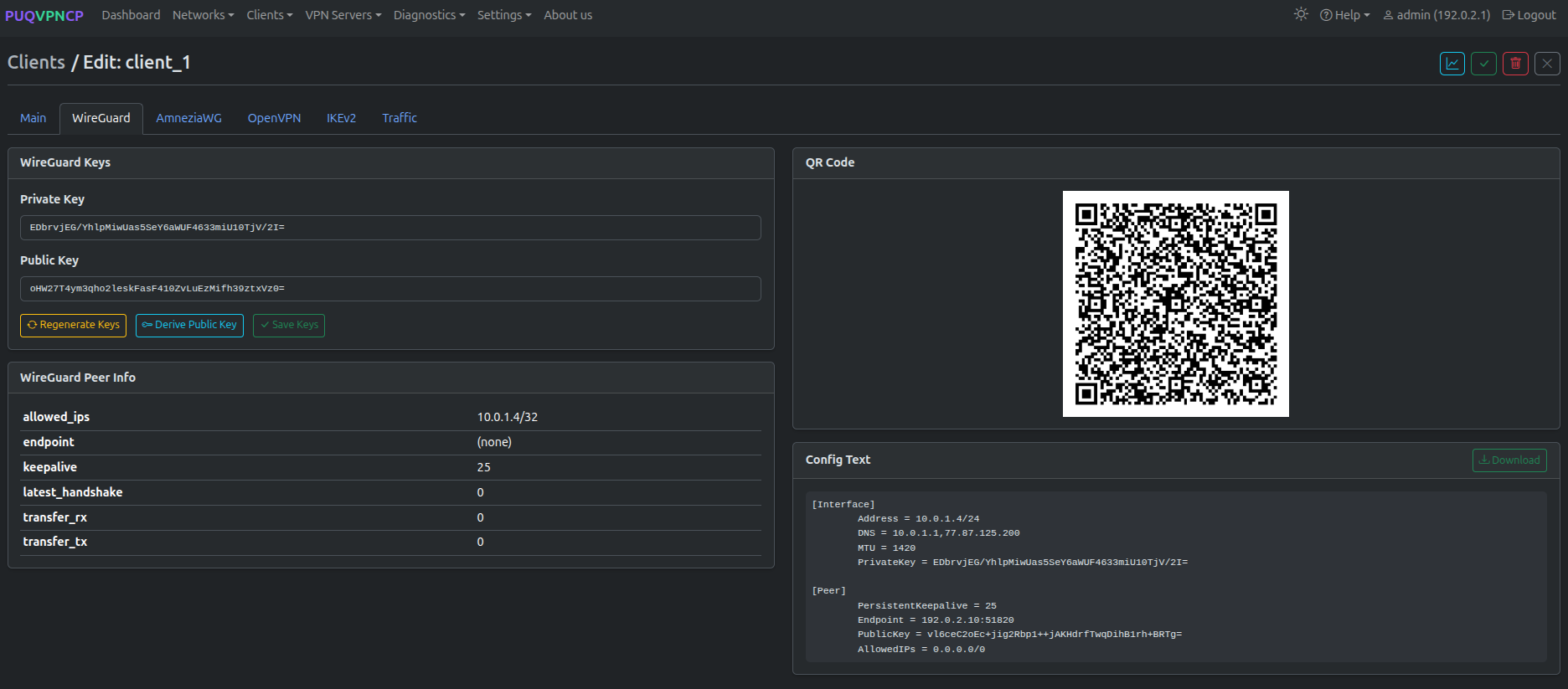 Client WireGuard