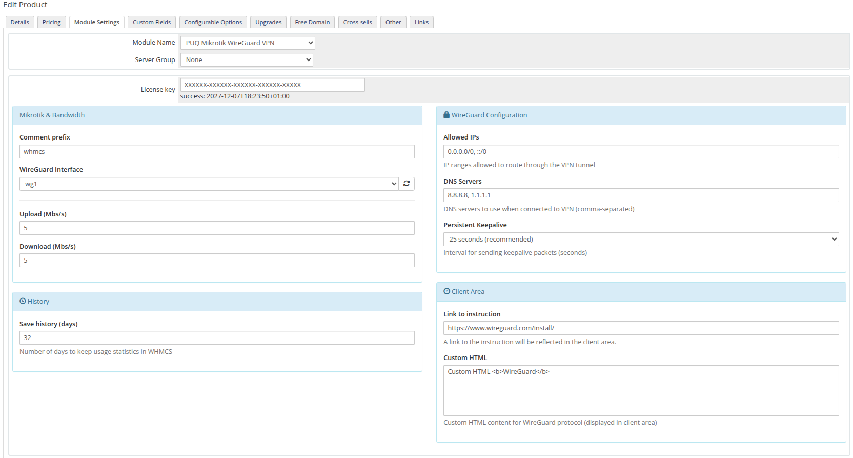 Product Configuration